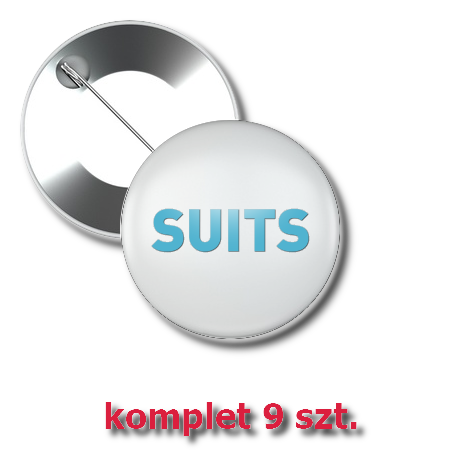 Przypinka „Suits Logo”