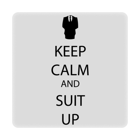 Magnes „Keep Calm and Suit Up”