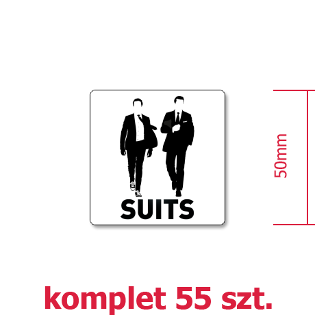 Wlepka „Suits – Harvey & Mike”