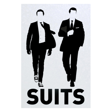 Blacha „Suits – Harvey & Mike”