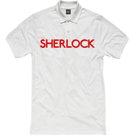 Polo damskie „Sherlock Logo”