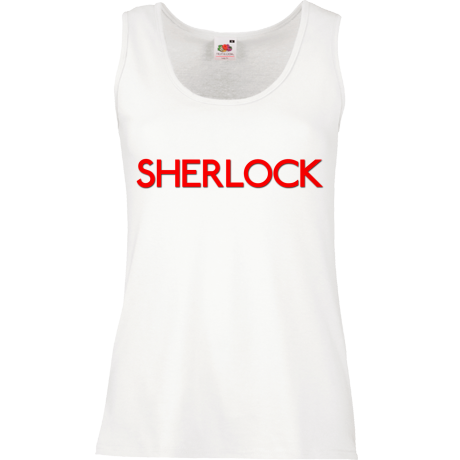 Bezrękawnik damski „Sherlock Logo”