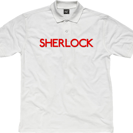 Polo „Sherlock Logo”