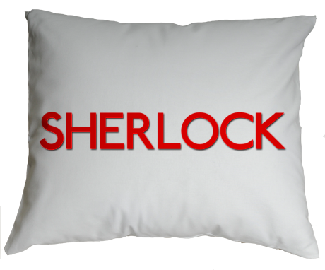 Poduszka „Sherlock Logo”