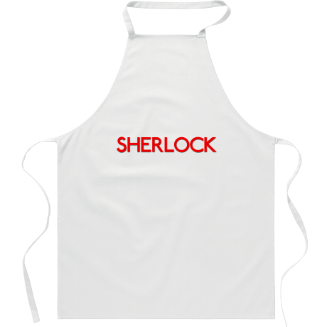 Fartuch „Sherlock Logo”