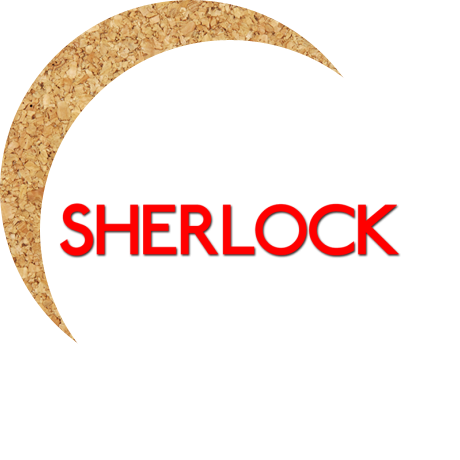 Podkładka pod kubek „Sherlock Logo”