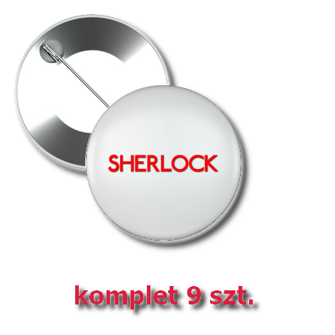 Przypinka „Sherlock Logo”