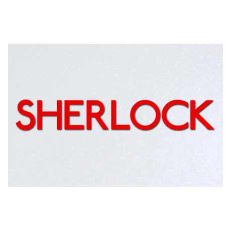 Blacha „Sherlock Logo”