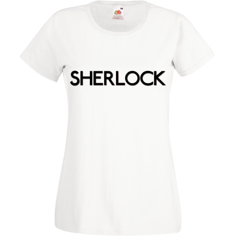 Koszulka damska „Sherlock Logo 2”