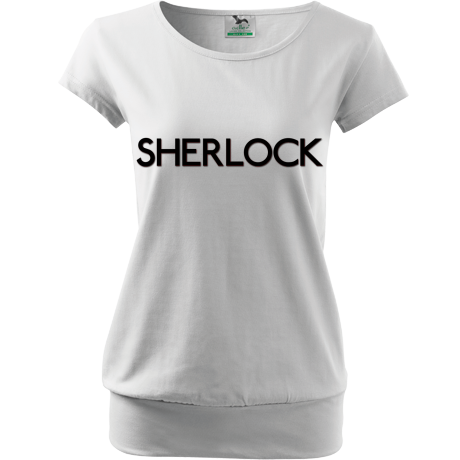 Koszulka City „Sherlock Logo 2”