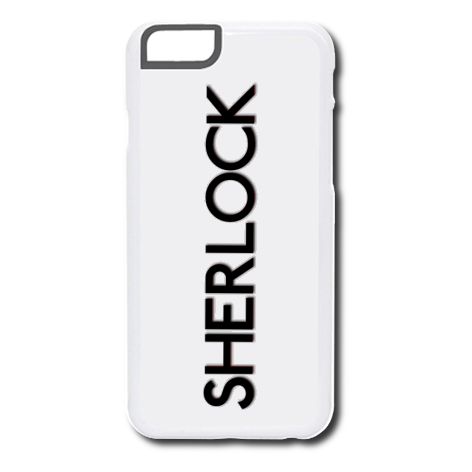 Etui na iPhone „Sherlock Logo 2”