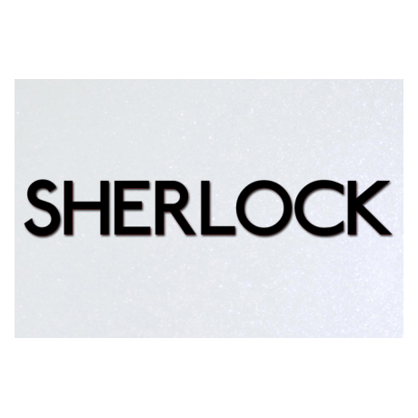 Blacha „Sherlock Logo 2”