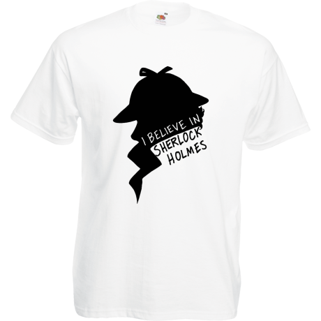 Koszulka „I Believe in Sherlock Holmes”