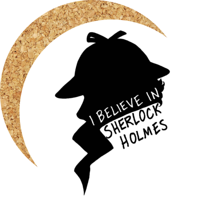 Podkładka pod kubek „I Believe in Sherlock Holmes”