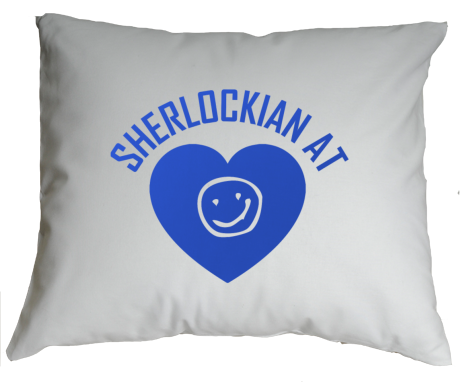 Poduszka „Sherlockian at Heart”