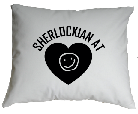 Poduszka „Sherlockian at Heart 2”