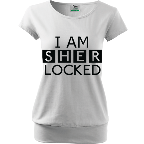 Koszulka City „I Am Sherlocked”