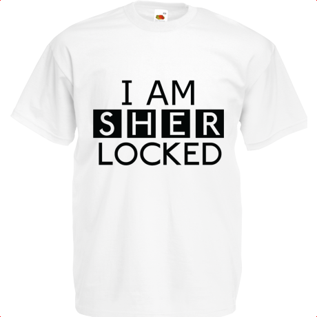 Koszulka dziecięca „I Am Sherlocked”