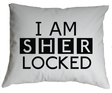 Poduszka „I Am Sherlocked”