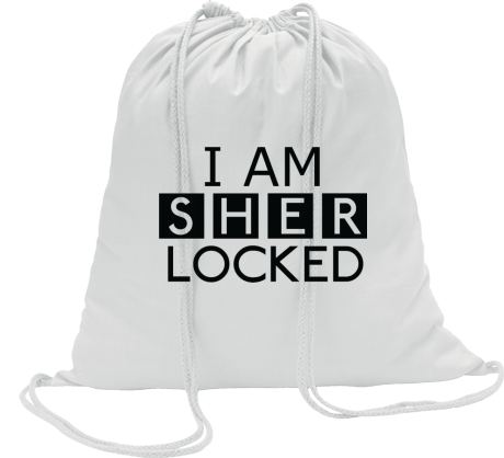 Worko-plecak „I Am Sherlocked”