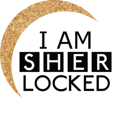 Podkładka pod kubek „I Am Sherlocked”