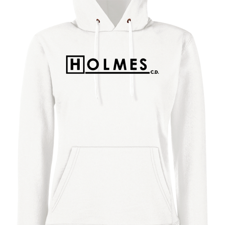 Bluza damska z kapturem „Holmes Consulting Detective”