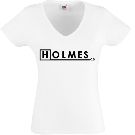 Koszulka damska w serek „Holmes Consulting Detective”