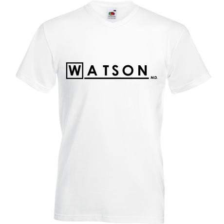 Koszulka w serek „Watson MD”