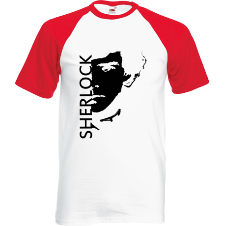 Koszulka bejsbolówka „Sherlock”