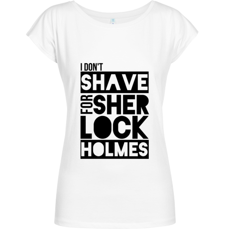 Koszulka Geffer „I Don’t Shave for Sherlock Holmes”
