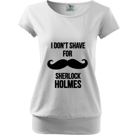 Koszulka City „I Don’t Shave For Sherlock Holmes 2”