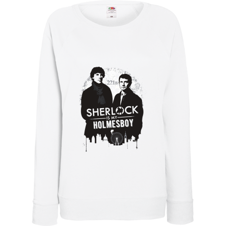 Bluza damska „Sherlock is My Holmesboy”