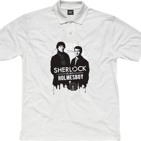 Polo „Sherlock is My Holmesboy”