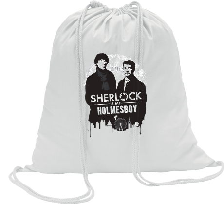 Worko-plecak „Sherlock is My Holmesboy”