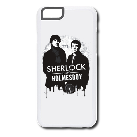 Etui na iPhone „Sherlock is My Holmesboy”