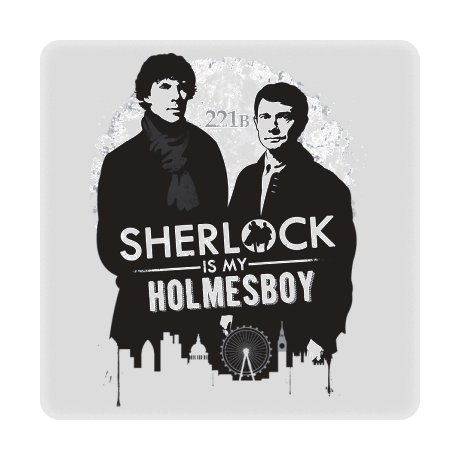 Magnes „Sherlock is My Holmesboy”