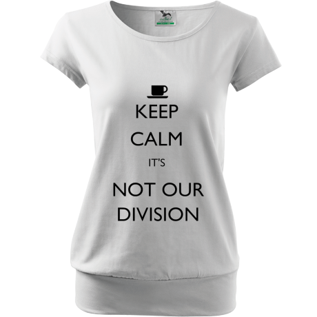 Koszulka City „Keep Calm It’s Not Our Division”
