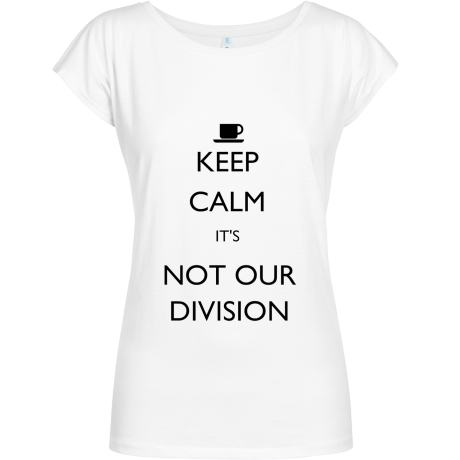 Koszulka Geffer „Keep Calm It’s Not Our Division”