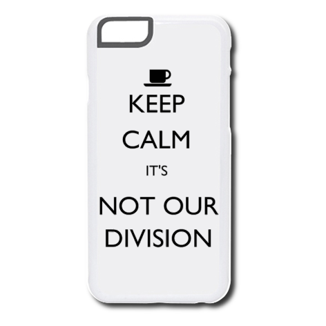 Etui na iPhone „Keep Calm It’s Not Our Division”