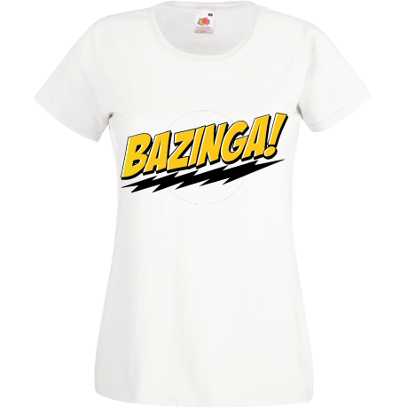 Koszulka damska „Bazinga!”