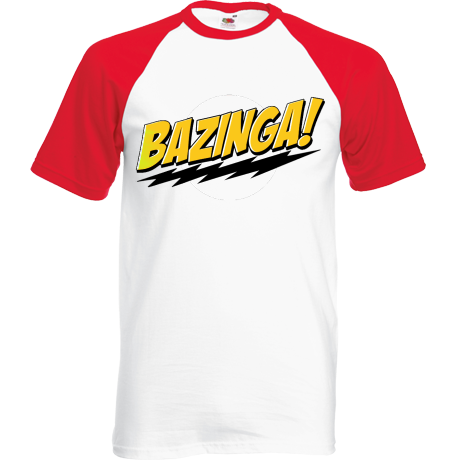 Koszulka bejsbolówka „Bazinga!”