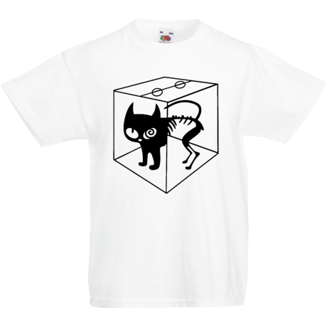 Koszulka dla malucha „Schrodinger’s Cat”