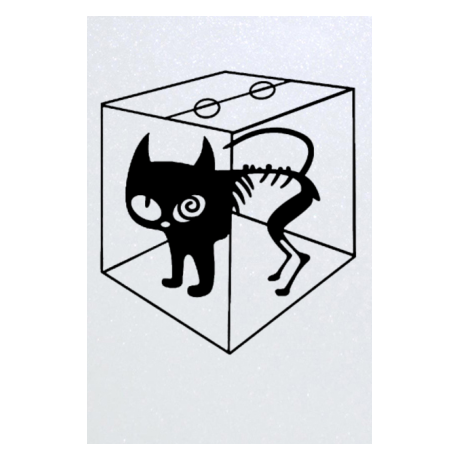 Blacha „Schrodinger’s Cat”