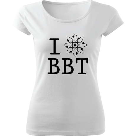 Koszulka damska fit „I Love BBT”