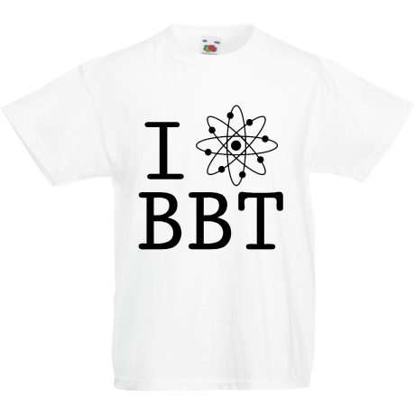 Koszulka dla malucha „I Love BBT”