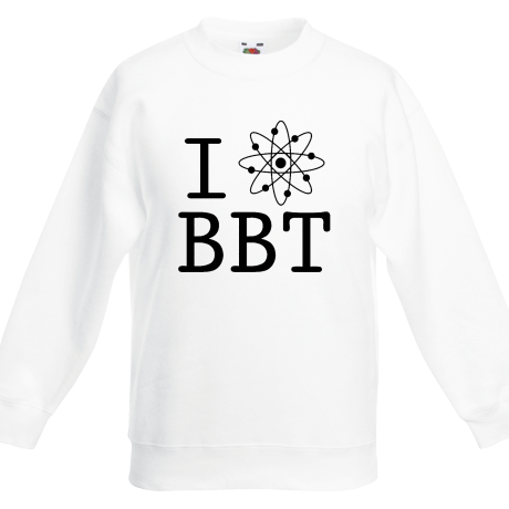 Bluza dziecięca „I Love BBT”