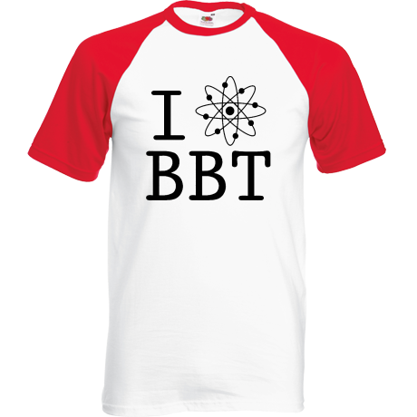 Koszulka bejsbolówka „I Love BBT”