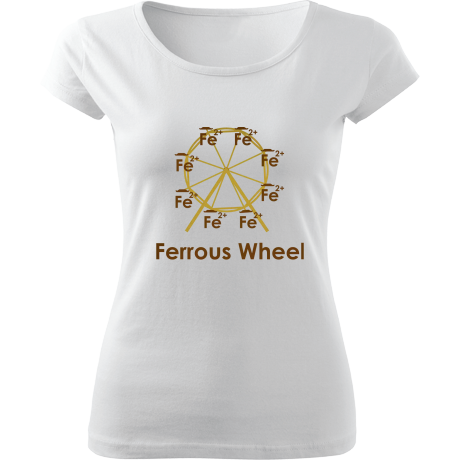 Koszulka damska fit „Ferrous Wheel”