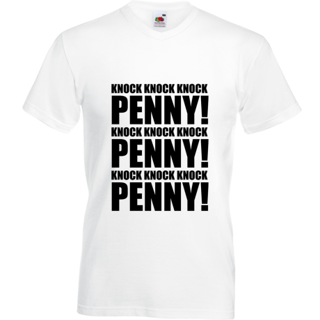 Koszulka w serek „Knock Knock Knock Penny”