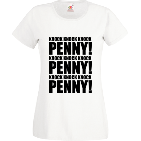 Koszulka damska „Knock Knock Knock Penny”